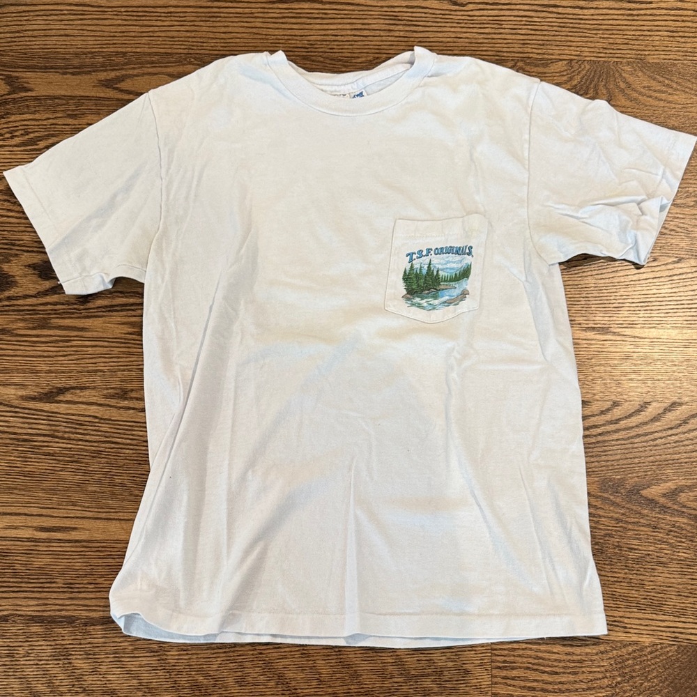 T.S.F Originals White Graphic T-Shirt